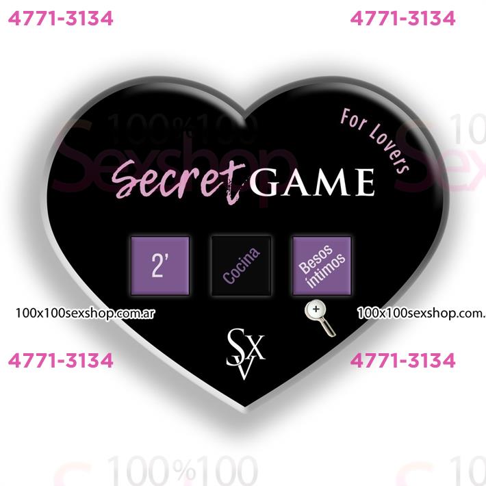 Cód: CA JUE GLO02 - Secret Game- Juego de dados - $ 5500